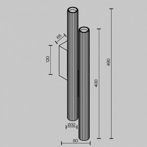 Накладной светильник Maytoni Calipso C082WL-24W2.7K-BS в Миассе - miass.ok-mebel.com | фото 4
