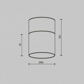 Накладной светильник Maytoni Glory C094CL-GX53-BS в Миассе - miass.ok-mebel.com | фото 4