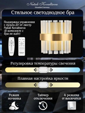 Накладной светильник Natali Kovaltseva ROYALTON LED LAMPS 81125/1W в Миассе - miass.ok-mebel.com | фото 6