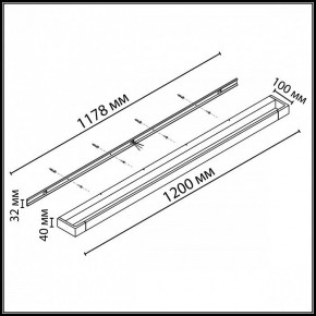 Накладной светильник Odeon Light ARNO 3888/36WL в Миассе - miass.ok-mebel.com | фото 4