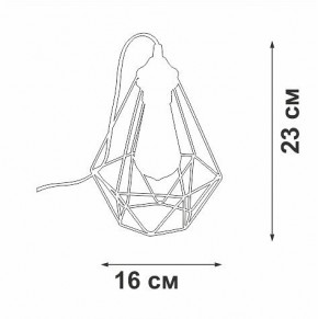 Настольная лампа декоративная Vitaluce V2803 V2803-1/1L в Миассе - miass.ok-mebel.com | фото 3