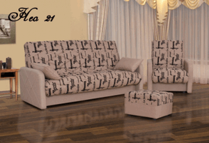 Комплект мягкой мебели НЕО 21М (3+1+ Пуф) в Миассе - miass.ok-mebel.com | фото 1