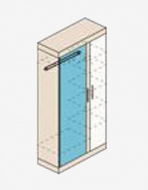 НИКА Н1 Шкаф для одежды в Миассе - miass.ok-mebel.com | фото 3