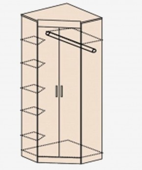 НИКА Н5 Шкаф угловой без зеркала в Миассе - miass.ok-mebel.com | фото 3
