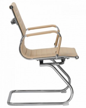 Офисное кресло для посетителей LMR-102N Бежевый в Миассе - miass.ok-mebel.com | фото 2