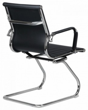 Офисное кресло для посетителей LMR-102N Черный в Миассе - miass.ok-mebel.com | фото 3