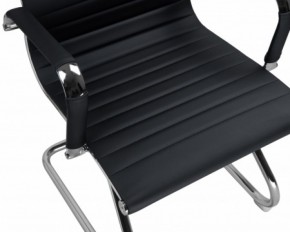 Офисное кресло для посетителей LMR-102N Черный в Миассе - miass.ok-mebel.com | фото 5