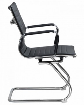 Офисное кресло для посетителей LMR-102N Черный в Миассе - miass.ok-mebel.com | фото 6
