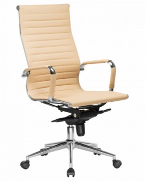 Офисное кресло для руководителей DOBRIN CLARK LMR-101F бежевый в Миассе - miass.ok-mebel.com | фото 2