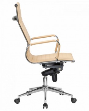 Офисное кресло для руководителей DOBRIN CLARK LMR-101F бежевый в Миассе - miass.ok-mebel.com | фото 3