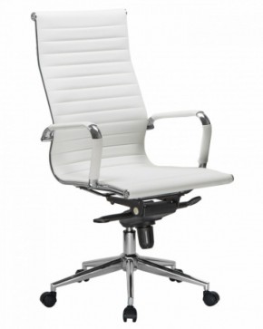Офисное кресло для руководителей DOBRIN CLARK LMR-101F белый в Миассе - miass.ok-mebel.com | фото 1