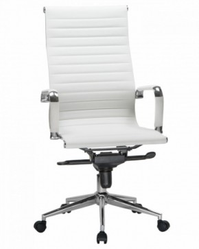 Офисное кресло для руководителей DOBRIN CLARK LMR-101F белый в Миассе - miass.ok-mebel.com | фото 2