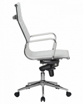 Офисное кресло для руководителей DOBRIN CLARK LMR-101F белый в Миассе - miass.ok-mebel.com | фото 4
