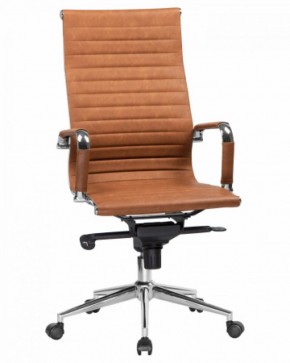 Офисное кресло для руководителей DOBRIN CLARK LMR-101F светло-коричневый №321 в Миассе - miass.ok-mebel.com | фото 1