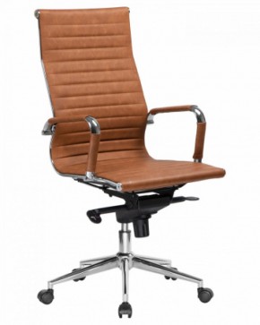 Офисное кресло для руководителей DOBRIN CLARK LMR-101F светло-коричневый №321 в Миассе - miass.ok-mebel.com | фото 2