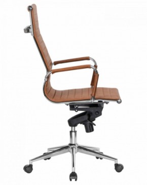 Офисное кресло для руководителей DOBRIN CLARK LMR-101F светло-коричневый №321 в Миассе - miass.ok-mebel.com | фото 3