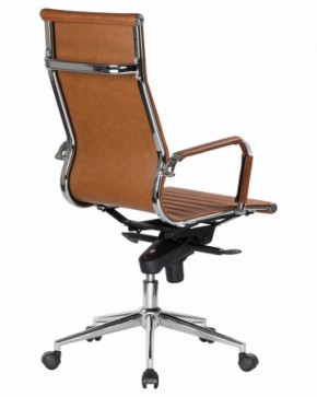 Офисное кресло для руководителей DOBRIN CLARK LMR-101F светло-коричневый №321 в Миассе - miass.ok-mebel.com | фото 4