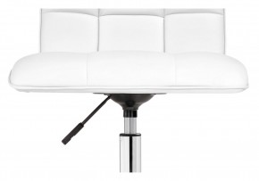 Офисное кресло Квадро экокожа белая / хром в Миассе - miass.ok-mebel.com | фото 8