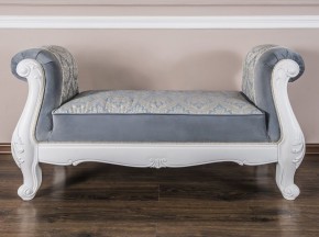 Оттоманка Мишель 2-е боковины (белый матовый) в Миассе - miass.ok-mebel.com | фото 3