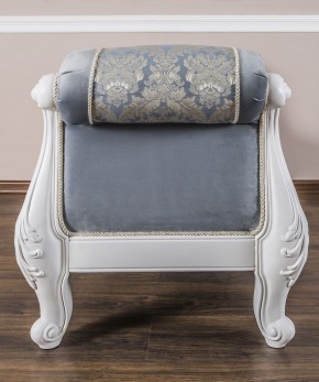 Оттоманка Мишель 2-е боковины (белый матовый) в Миассе - miass.ok-mebel.com | фото 6