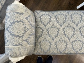 Оттоманка Мишель 1-а боковина (белый матовый) в Миассе - miass.ok-mebel.com | фото 4