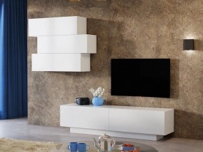 ПАОЛА Гостиная (Белый/Белый) в Миассе - miass.ok-mebel.com | фото 4