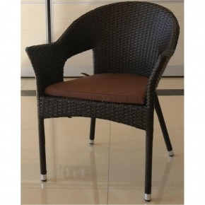 Плетеное кресло Y79A-W53 Brown в Миассе - miass.ok-mebel.com | фото 1