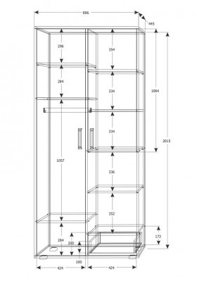 Подростковая Юпитер (модульная) в Миассе - miass.ok-mebel.com | фото 25