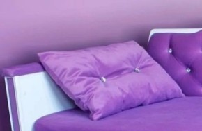Подушка с 2-мя стразами для кровати ФЕЯ в Миассе - miass.ok-mebel.com | фото