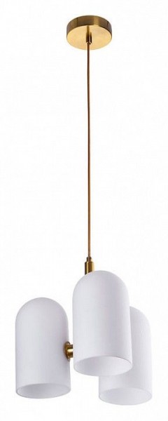 Подвесная люстра Arte Lamp Cassel A5454SP-3PB в Миассе - miass.ok-mebel.com | фото 2