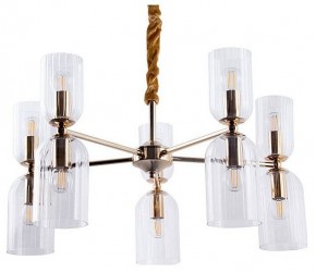 Подвесная люстра Arte Lamp Charm A1623LM-10GO в Миассе - miass.ok-mebel.com | фото 2