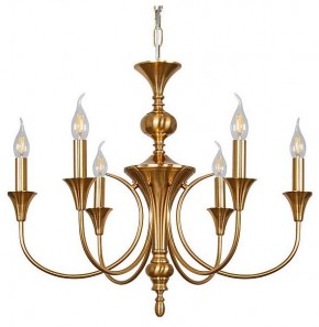 Подвесная люстра Arte Lamp Collinetta A4094LM-6PB в Миассе - miass.ok-mebel.com | фото