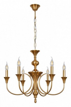 Подвесная люстра Arte Lamp Collinetta A4094LM-6PB в Миассе - miass.ok-mebel.com | фото 2