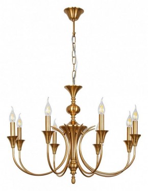 Подвесная люстра Arte Lamp Collinetta A4094LM-8PB в Миассе - miass.ok-mebel.com | фото 2