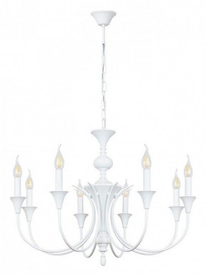 Подвесная люстра Arte Lamp Collinetta A4094LM-8WH в Миассе - miass.ok-mebel.com | фото 2