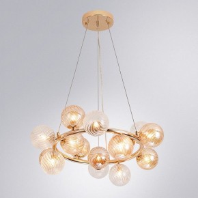 Подвесная люстра Arte Lamp Etereo A5261LM-15GO в Миассе - miass.ok-mebel.com | фото 3