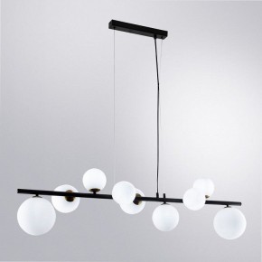 Подвесная люстра Arte Lamp Gemini A2243SP-9BK в Миассе - miass.ok-mebel.com | фото 3