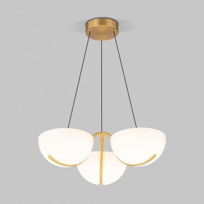 Подвесная люстра Eurosvet Emisfero 50083/3 LED золото в Миассе - miass.ok-mebel.com | фото 2