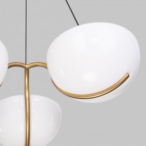 Подвесная люстра Eurosvet Emisfero 50083/3 LED золото в Миассе - miass.ok-mebel.com | фото 7
