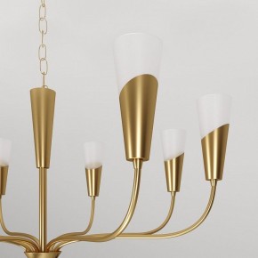 Подвесная люстра Eurosvet Rhyton 60167/8 латунь в Миассе - miass.ok-mebel.com | фото 8