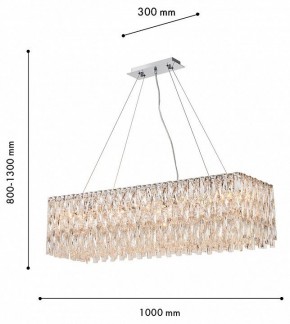 Подвесная люстра Favourite Robby 4722-10P в Миассе - miass.ok-mebel.com | фото 4