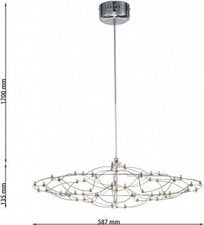 Подвесная люстра Favourite Thinner 4305-6P в Миассе - miass.ok-mebel.com | фото 5