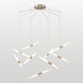 Подвесная люстра Lussole Hopkins LSP-7398 в Миассе - miass.ok-mebel.com | фото 2