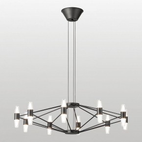 Подвесная люстра Lussole Hopkins LSP-7408 в Миассе - miass.ok-mebel.com | фото 3