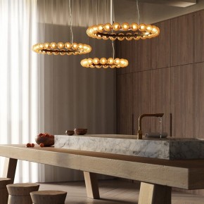 Подвесная люстра Maytoni Ambre MOD331PL-L42BS3K в Миассе - miass.ok-mebel.com | фото 3