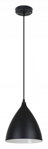 Подвесной светильник Arte Lamp Lark A7075SP-1BK в Миассе - miass.ok-mebel.com | фото 2