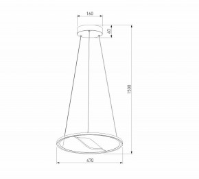 Подвесной светильник Eurosvet Occhio 40026/1 LED серый в Миассе - miass.ok-mebel.com | фото 5