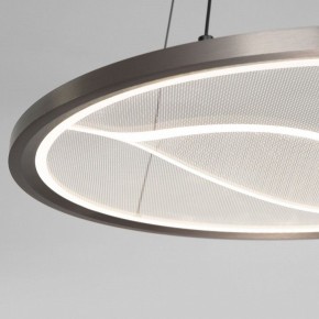 Подвесной светильник Eurosvet Occhio 40026/1 LED серый в Миассе - miass.ok-mebel.com | фото 6