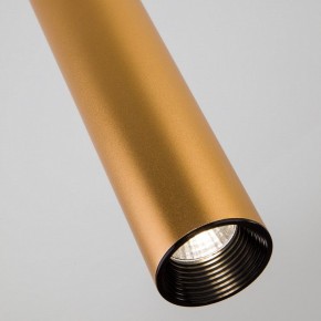 Подвесной светильник Eurosvet Single 50161/1 LED золото в Миассе - miass.ok-mebel.com | фото 3