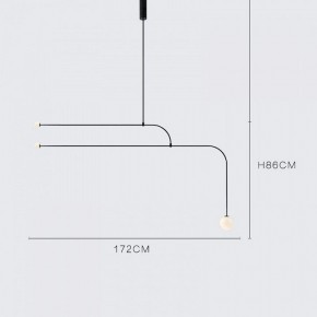 Подвесной светильник Imperiumloft Lines LINES-05 в Миассе - miass.ok-mebel.com | фото 3